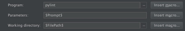 pycharm macros