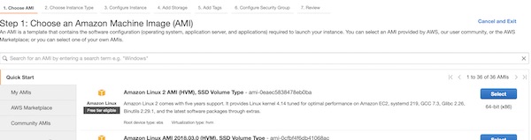 AWS EC2 AMI