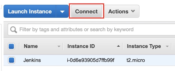 AWS EC2 connection